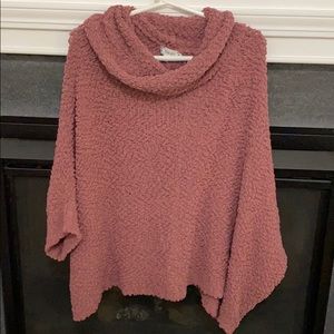 Sweater poncho